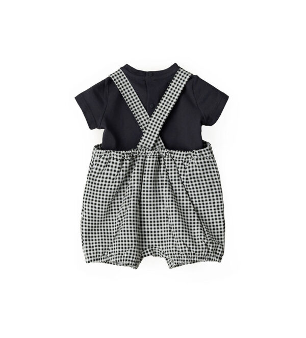 Blacky blaze new born boy t-shirt and overalls set 1 – Image 6