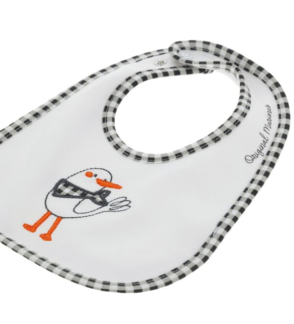 Blacky blaze new born boy printed bib – Image 2