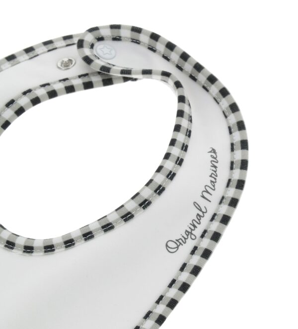 Blacky blaze new born boy printed bib – Image 3