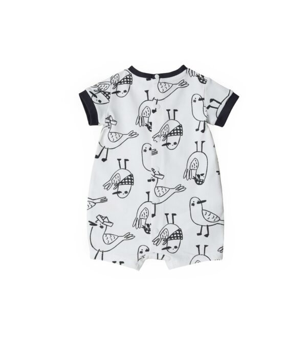 Blacky blaze new born boy romper with prints – Image 5
