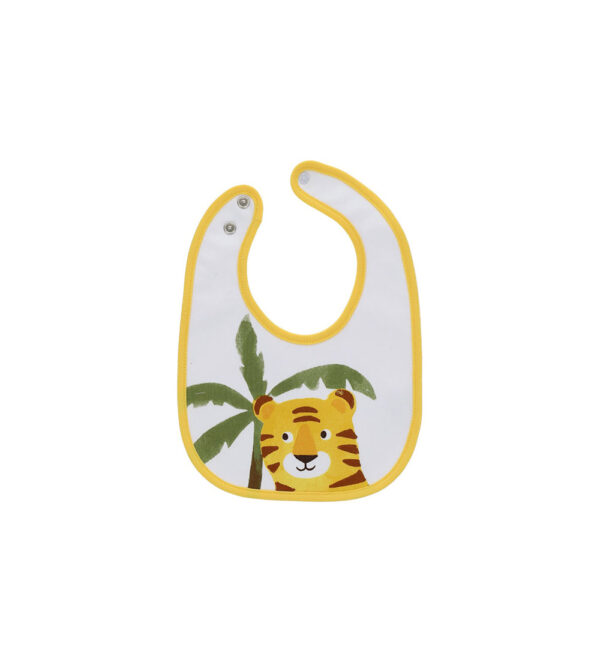 Sunny wild new born boy cotton bib 1