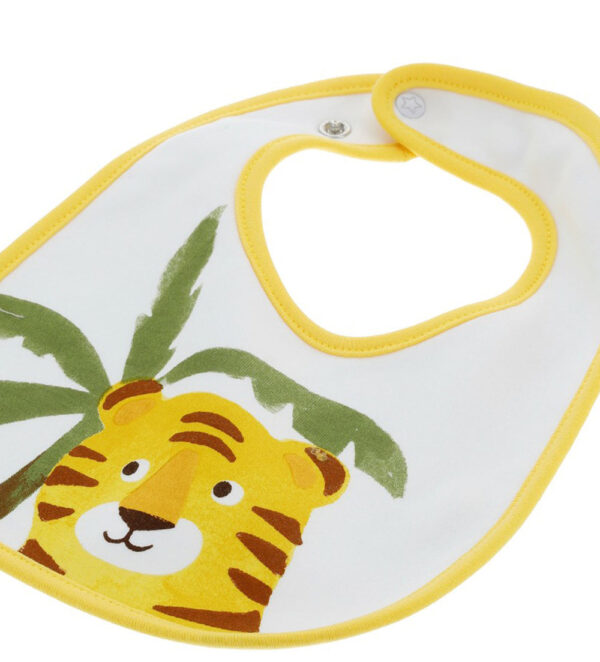 Sunny wild new born boy cotton bib 1 – Image 2