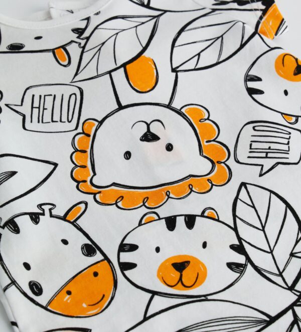 Funny new born boy t-shirts and shorts sets 7 – Image 2