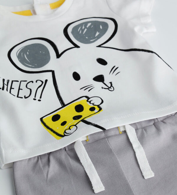 Funny new born boy cotton romper – Image 5