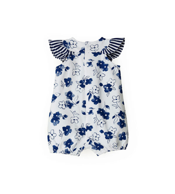 Deep blues new born girl fantasy romper – Image 5
