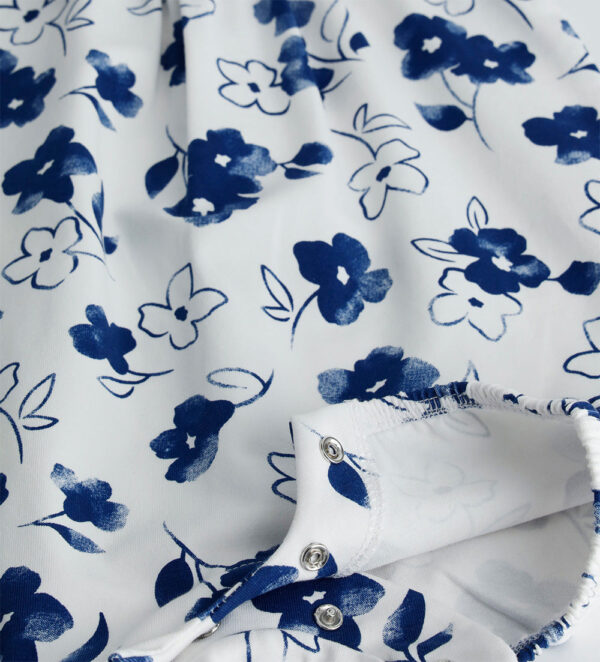 Deep blues new born girl fantasy romper – Image 4