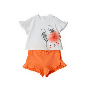 Blacky blaze new born girl t-shirts and shorts sets 3