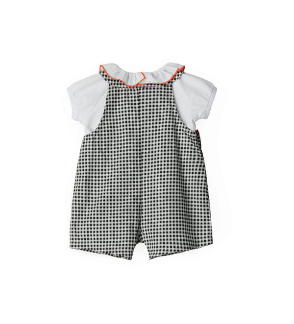Blacky blaze new born girl t-shirt and overalls set 2 – Image 6