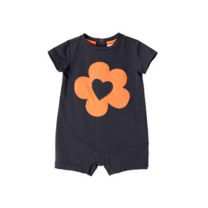 Blacky blaze new born girl romper with print