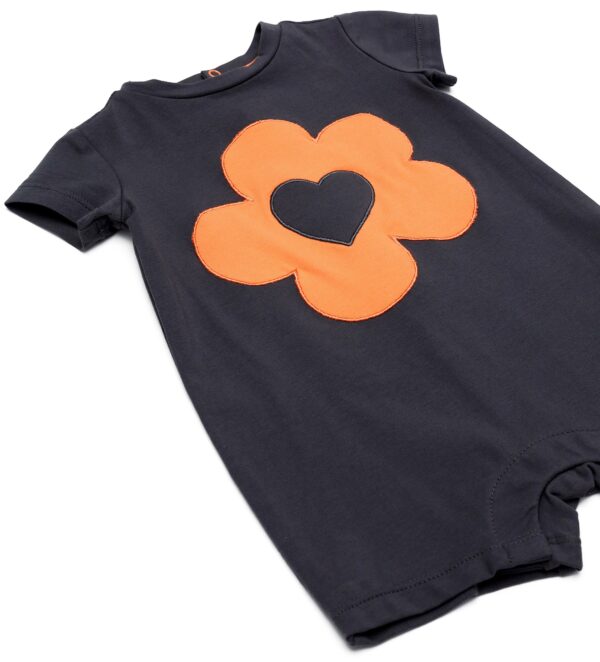 Blacky blaze new born girl romper with print – Image 2