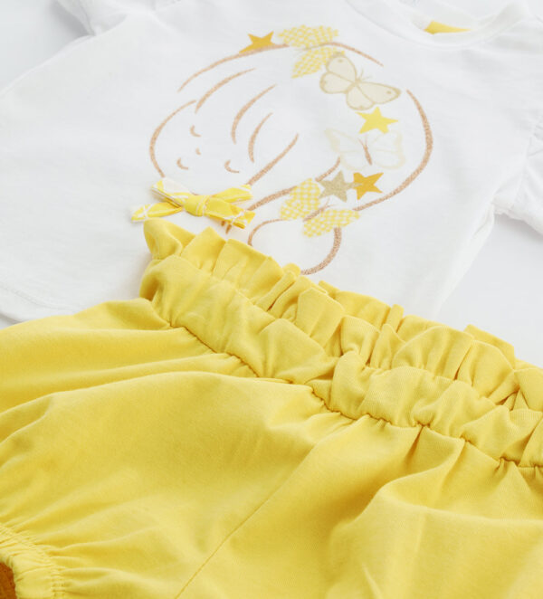 Sunny wild new born girl t-shirts and shorts sets 15 – Image 2