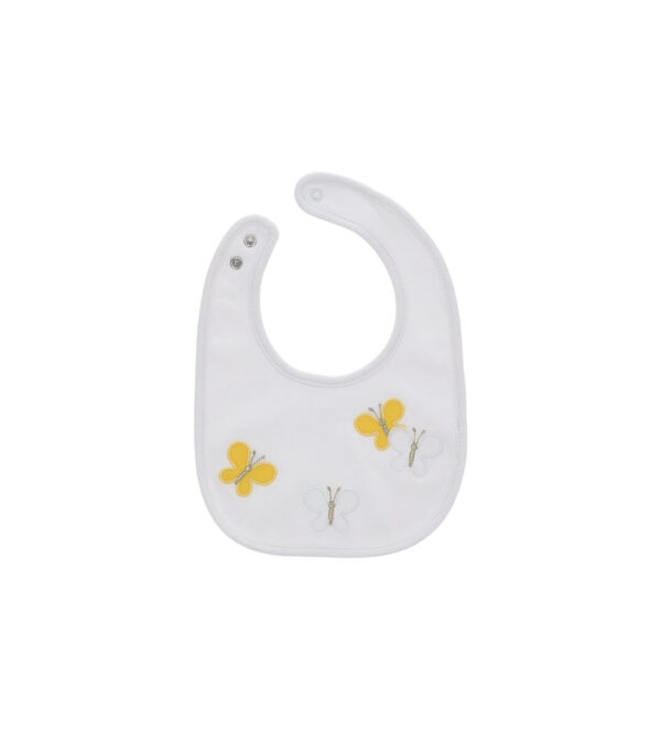 Sunny wild new born girl cotton bib 2