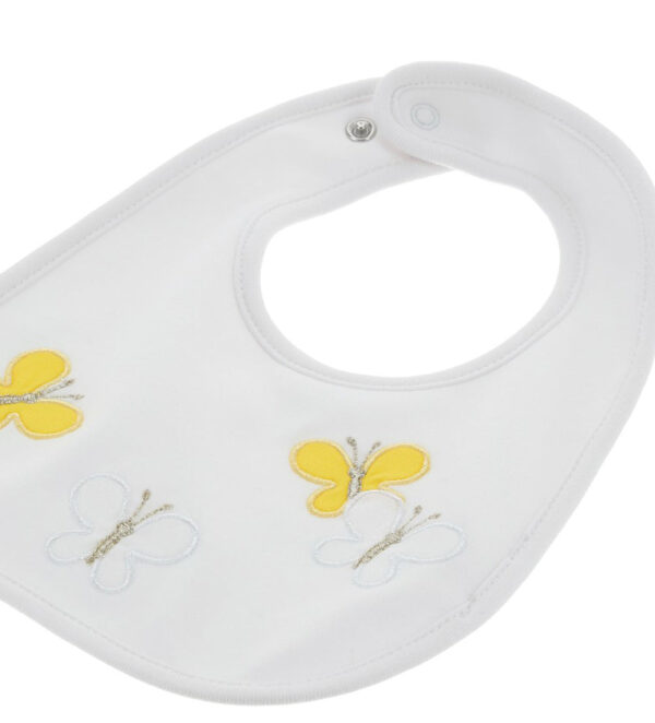 Sunny wild new born girl cotton bib 2 – Image 2
