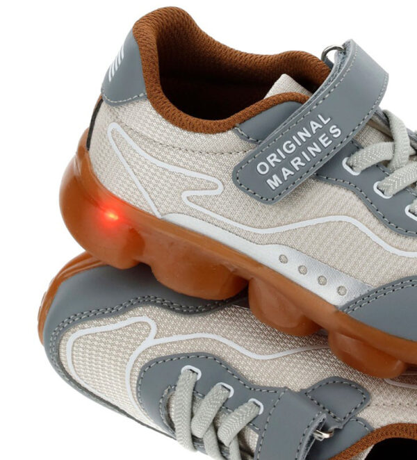 Basico spring baby boy shoe with lights – Image 7