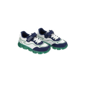 Basico spring baby boy shoe with lights