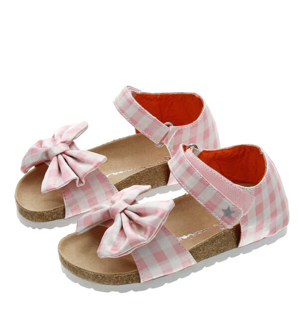 Basico Spring Baby girl Fabric Sandals – Image 2