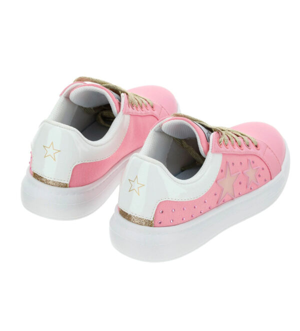 Basico Spring Girl Shoe With Glitter Laces – Image 2