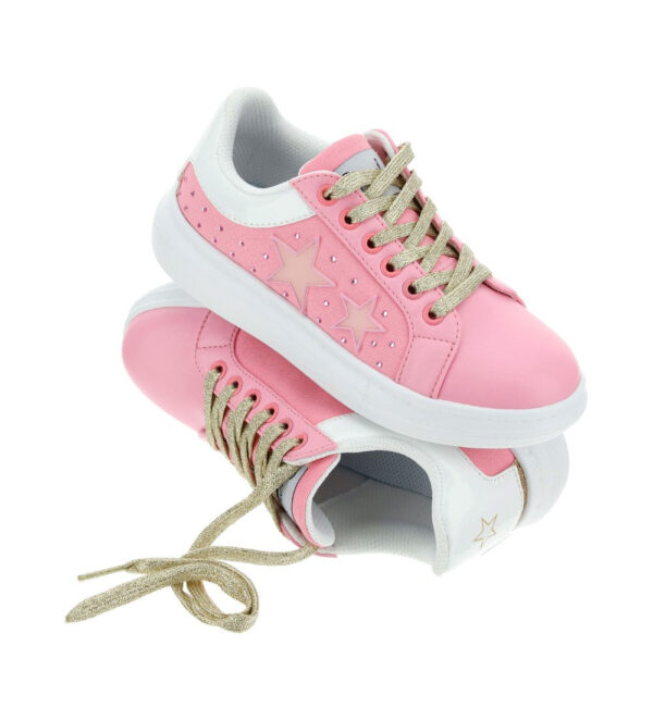 Basico Spring Girl Shoe With Glitter Laces – Image 3