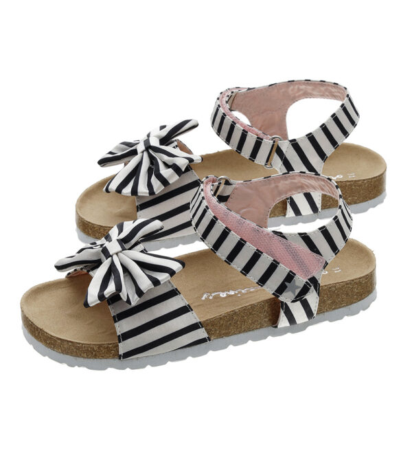 Basico spring girl fabric sandals 2 – Image 3