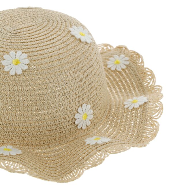 Basico spring baby girl straw hat – Image 5