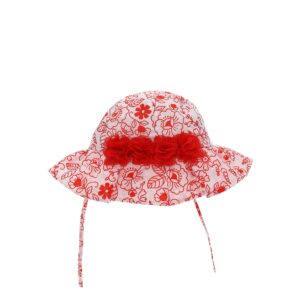 Basico spring baby girl sangallo hat