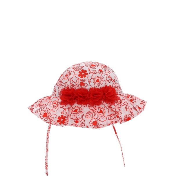 Basico spring baby girl sangallo hat