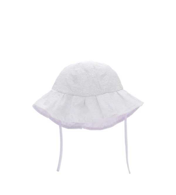 Basico spring baby girl sangallo hat – Image 3