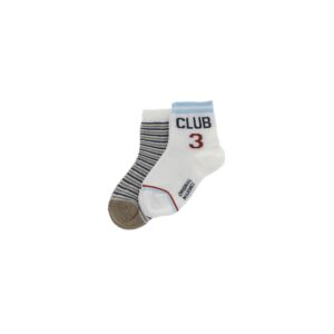 Basico spring baby boy short bi-pack socks