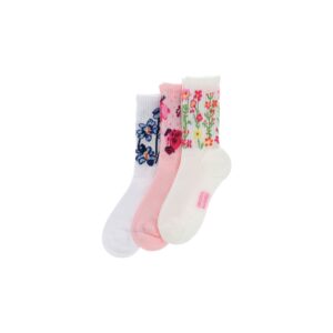 Basico spring girl short tri-pack socks 6