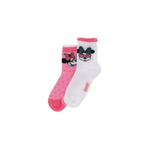 Basico spring girl bi-pack dinsey socks