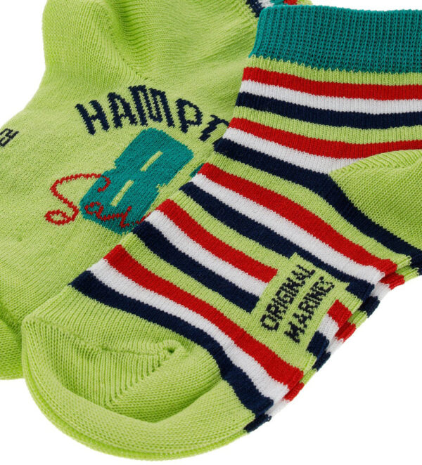 Basico spring boy bi-pack sneakers socks 2 – Image 2