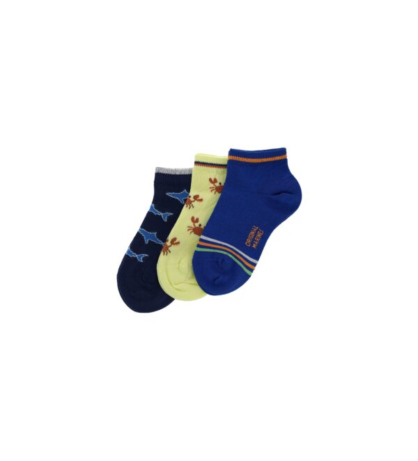 Basico spring boy tri-pack sneakers socks 3