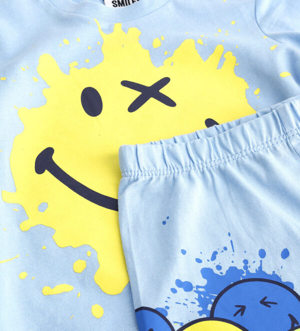 Good night baby boy smiley short pajamas 1 – Image 7