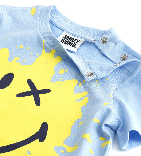 Good night baby boy smiley short pajamas 1 – Image 5
