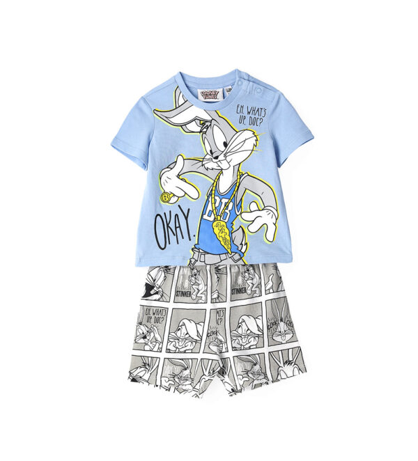 Good night baby boy pajamas looney tunes bugs bunny – Image 4