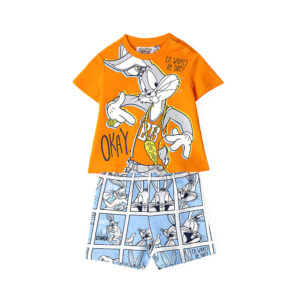 Good night baby boy pajamas looney tunes bugs bunny