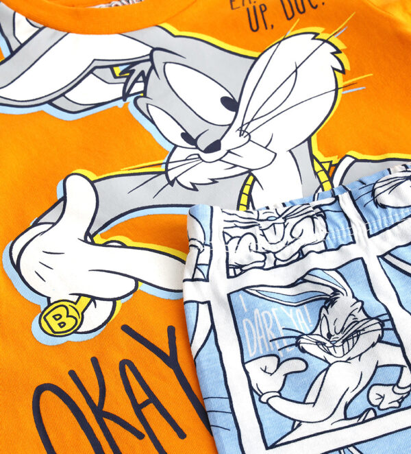 Good night baby boy pajamas looney tunes bugs bunny – Image 3