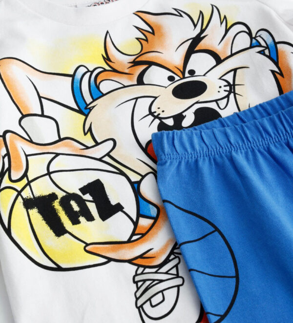 Good night baby boy long pajamas looney tunes taz – Image 5