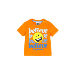 Indigo varsity baby boy smiley t-shirt