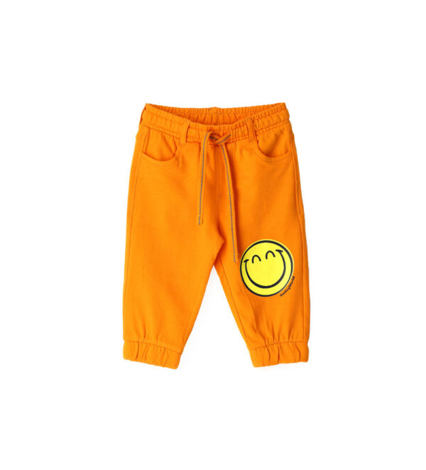 Indigo varsity baby boy smiley trousers