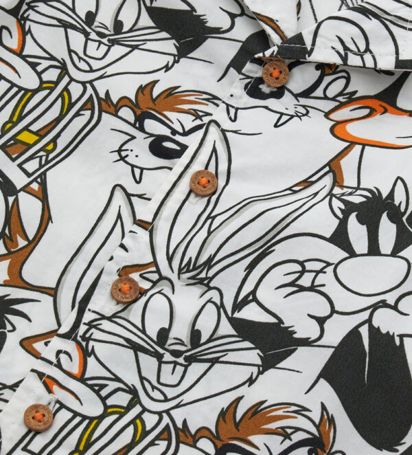 Sunny sunday baby boy looney tunes shirt – Image 3