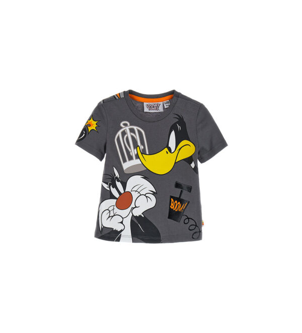Sunny sunday baby boy looney tunes t-shirt – Image 10
