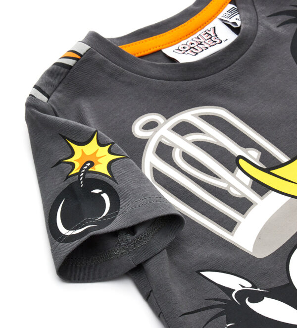 Sunny sunday baby boy looney tunes t-shirt – Image 12