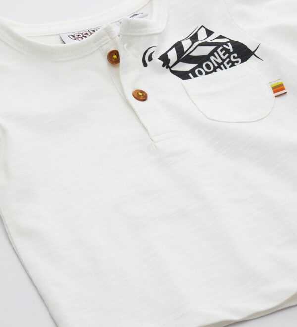 Sunny sunday baby boy looney tunes seraph t-shirt – Image 7