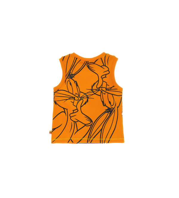 Sunny sunday baby boy looney tunes tank top – Image 5