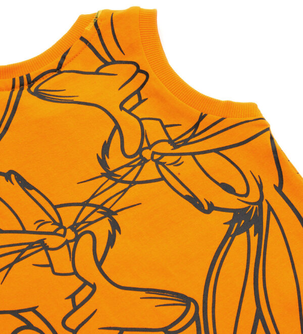 Sunny sunday baby boy looney tunes tank top – Image 4