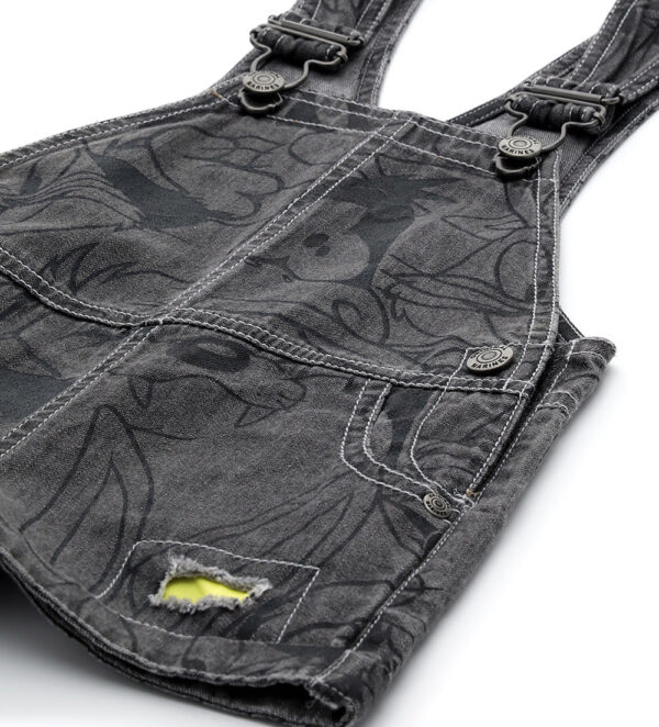 Sunny sunday baby boy looney tunes overalls – Image 2