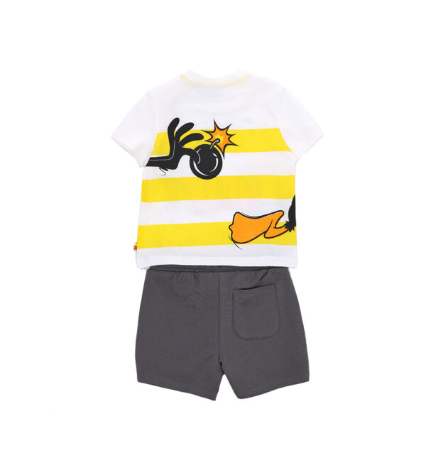 Sunny sunday baby boy looney tunes 2 piece set – Image 4