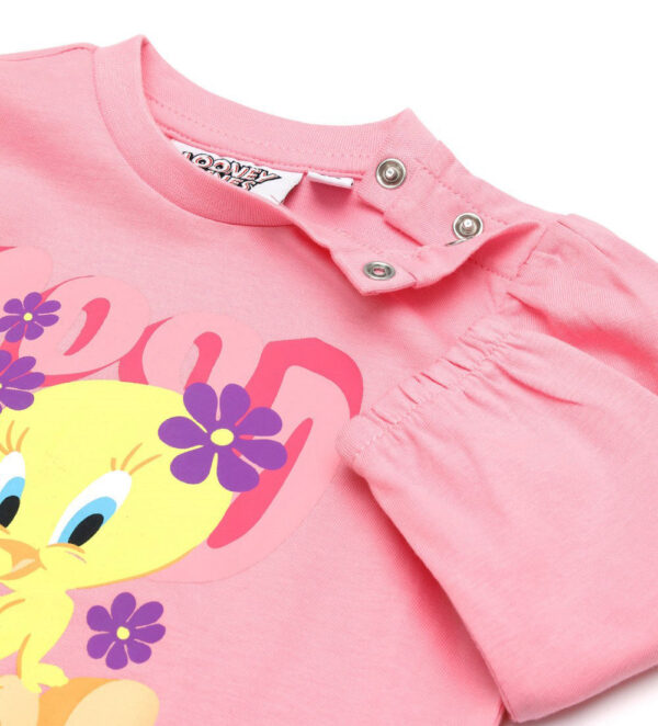 Good night baby girl looney tunes tweety long pajamas – Image 4