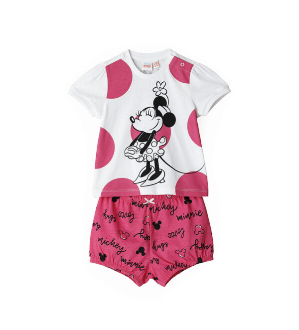 Good night baby girl disney minnie short pajamas 1 – Image 4